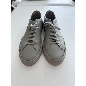 Common Projects Original Achilles Low Olive Grey Leather Sneakers Mens 44